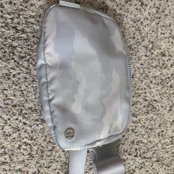 lululemon athletica Handbags - Lululemon Gray Camo Belt Bag